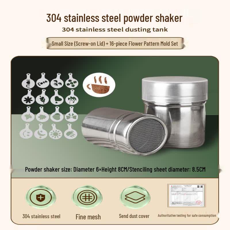 Qiwei Japanese Stainless Steel Powder Sifter