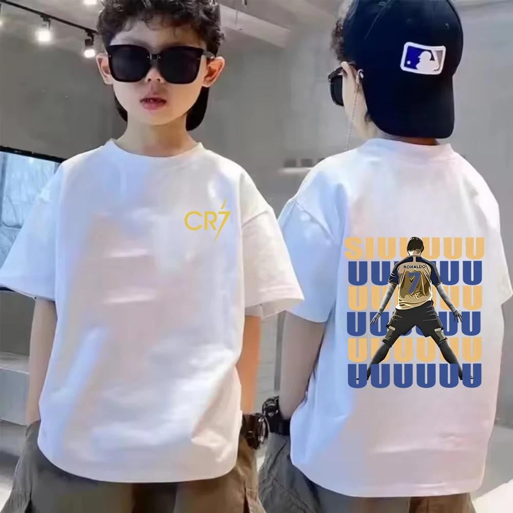 Summer children's T-shirt boys casual fashion short sleeved children's idol clothing T-shirt