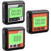 Portable Digital Level Meter Angle Measurement Tool 360 Ranges Slope Finder Magnetic Mount Construction for Industry