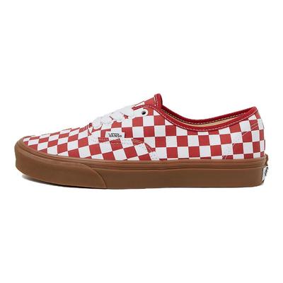 Authentic Lightweight Versatile Low-Top Skate Shoes Unisex Sneakers Red VN000CRTCJH