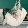 3-Section Folding Iron Pipe Hammock Swing Chair with Anti-Rollover Design