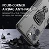 KEYSION Shockproof Armor Case for POCO X8 Pro Max Silicone+PC Upright Metal Live Ring Stand Phone Cover for Xiaomi POCO X8 Pro