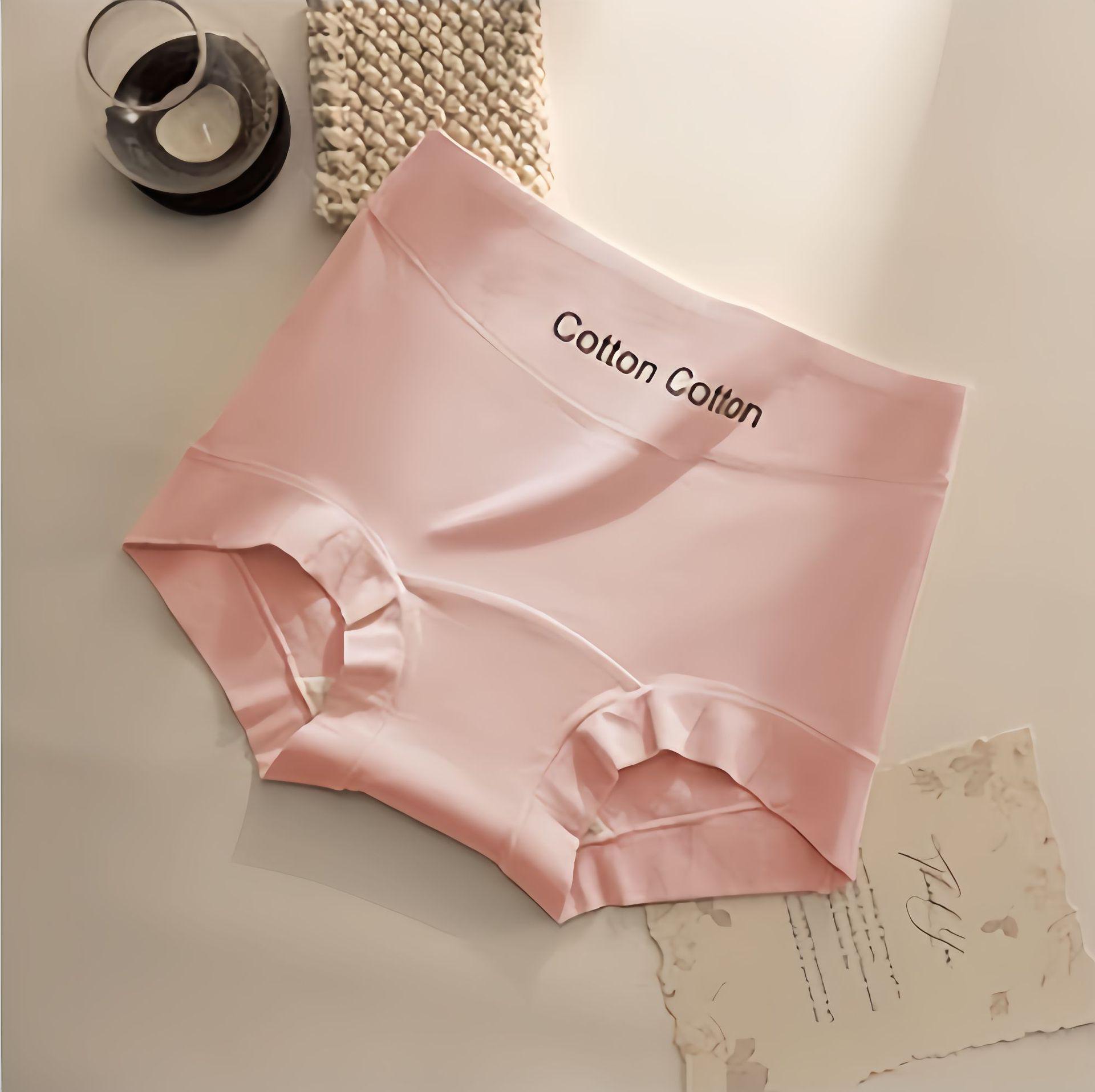 

Жіночі боксери з бавовни з антибактеріальним ефектом, середньої посадки – з подовженою ластовицею, дихаючі, спортивні, тонкі L (100-120 cm) рожевий