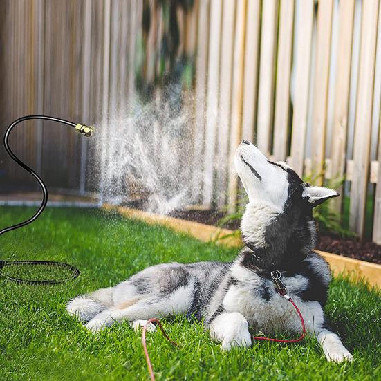 Outdoor Flexible Standing Mister Portable Misters Easy Leak Proof Anti-Clogging Garden Connection Hose Misters