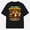 Funny Sarcastic Animal Tee, Beavers Bucee's Funny Shirt Unisex T-Shirt