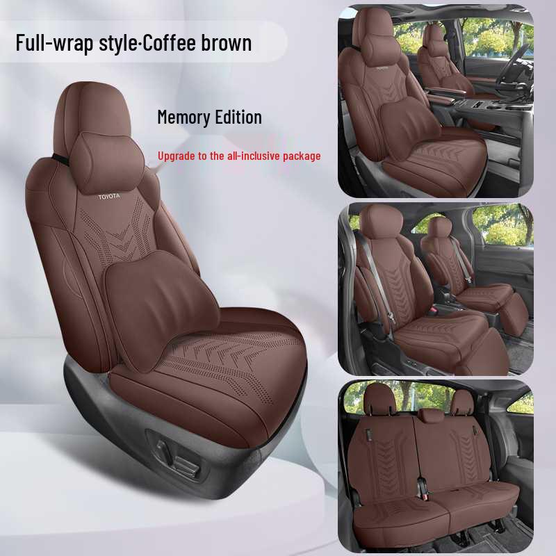 All-Season Suede Seat Covers for 2021-2026 Toyota Sienna Seats