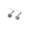 Women's Minimalist Square Zirconia Stud Earrings in Cool Sophisticated Style