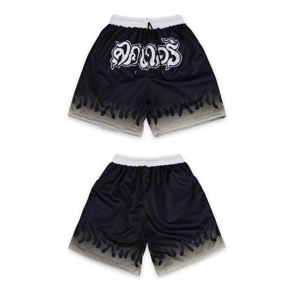 Fire Muay Thai Kickboxing Boxing Training Print Shorts Martial Art Boxer Unisex Men Women Kid Pants Fighting Fitness Gym Sport Workout