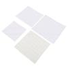 364pcs Bump Dots for Visually Impaired Assorted Shapes Low Vision Braille Stickers Silicone Raised Tactile Dots White