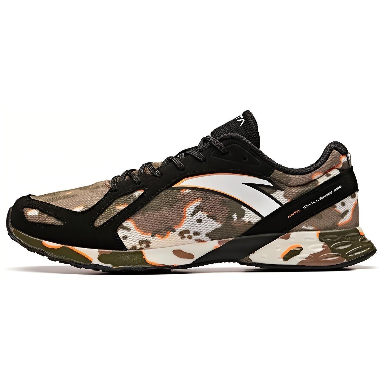 

Anta Comfortable Cushioning Slip Resistant Lightweight Low top Running Shoes Men s Khaki Green 11925563-1 40