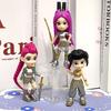 6pcs/Set Kpop Demon Hunters Action Figure Toy Derpys Tiger Rumi Mira Zoey Sussy Figurine Doll For Fans Gift Birthday Gifts