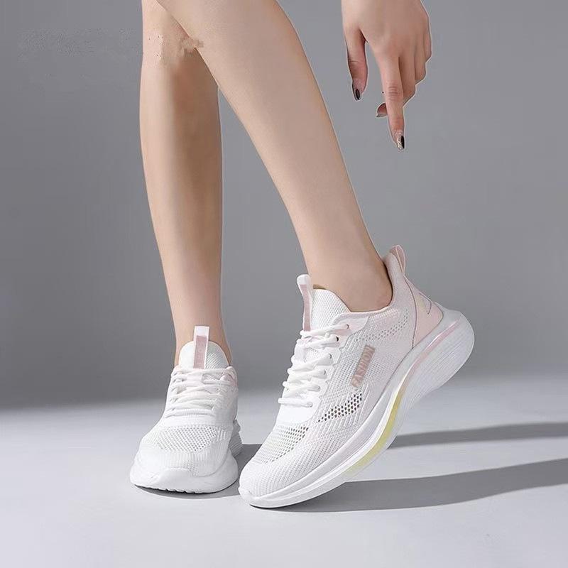 Summer sneakers shoes new mesh breathable soft sole lightweight non-slip student casual versatile running shoes