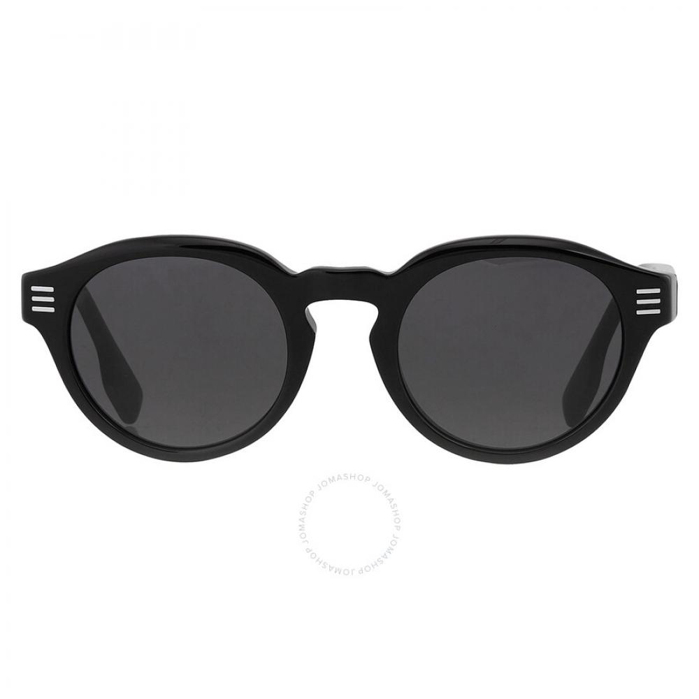 

Burberry Dark Grey Round Men s Sunglasses BE4404F 300187 50