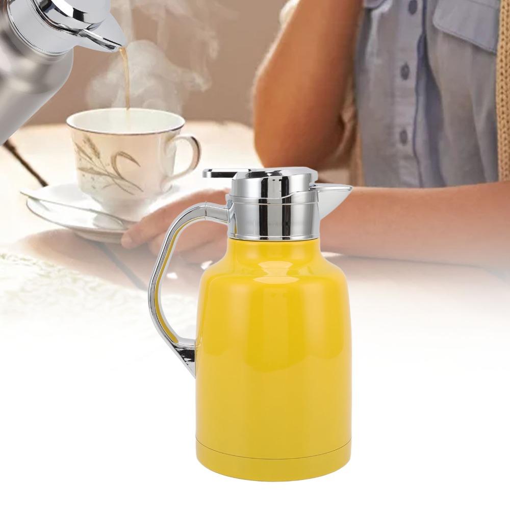 Leak Proof Insulated Coffee Pot 304 Stainless Steel Insulated Beverage Dispenser For Restaurant