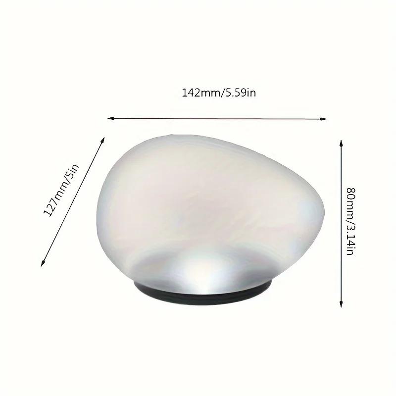 Solar Outdoor Waterproof Garden Light Cobblestone Shaped Lamp Decorative for Yard Lawn Patio Pathway Garden Christmas Decoration