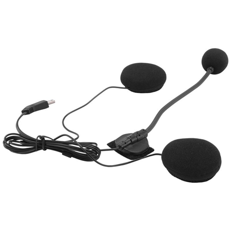 Authentic Motorcycle Helmet Bluetooth Headset Microphone Speaker Headset Accessories For Half-Helmet