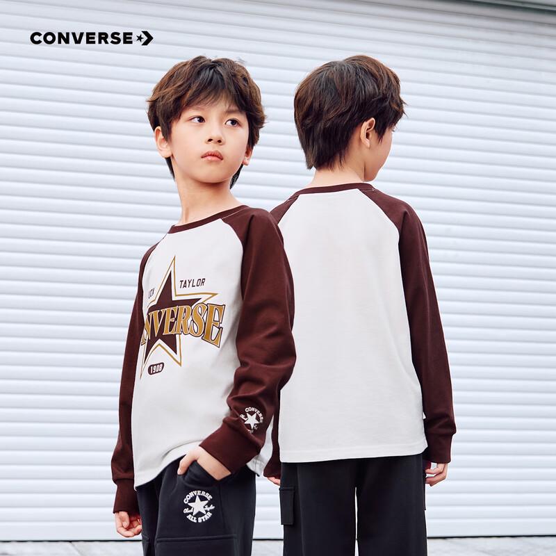 

Converse Kids Retro Letter Print Long Sleeve Tee 7