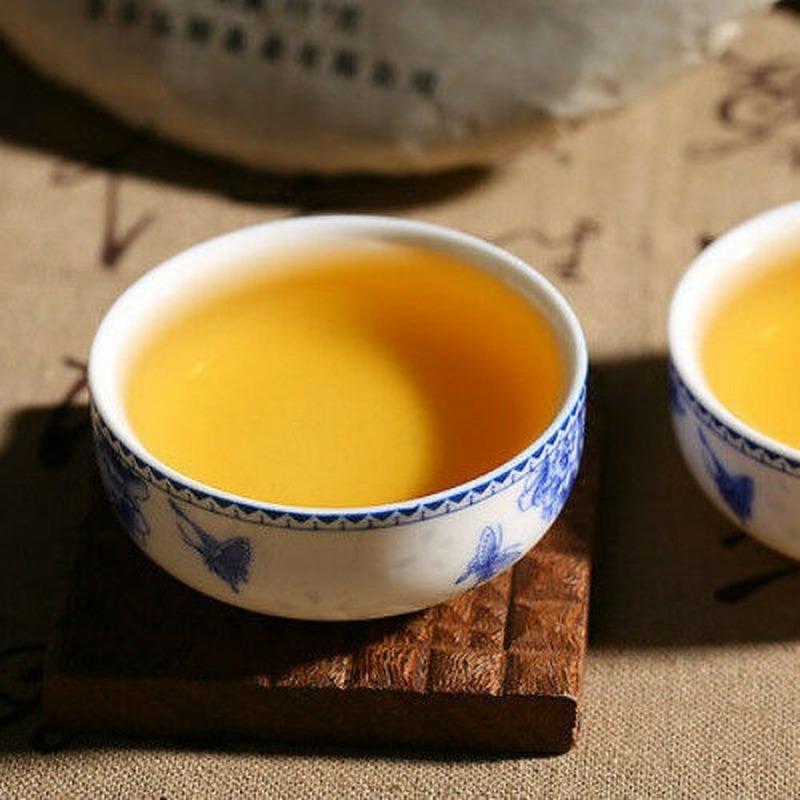357g Raw Pu-erh Tea Cake Green Tea Yunnan Menghai Puer Tea Chinese Sheng Cha