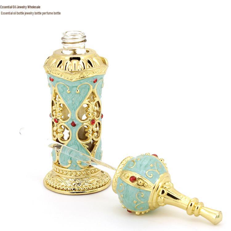 

Флакон аромата ближневосточного арабского происхождения объемом 12 мл - Dubai Encounter Flower Design 12ML морская волна