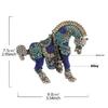 Luxury Vintage Horse Brooches For Women Men  Year Of The Horse Animal Party Office Brooch Pin Jewelry Accessories