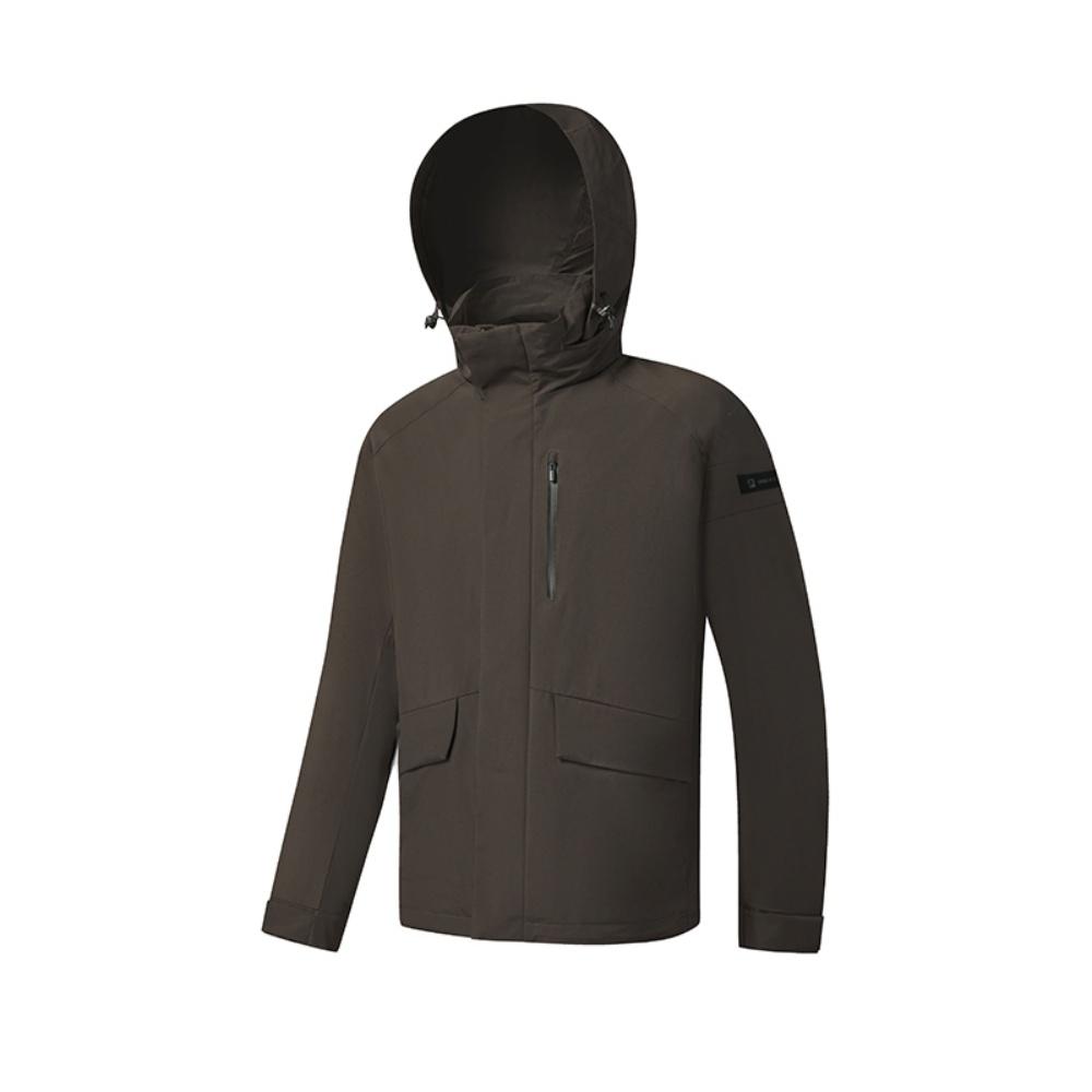 New FILA Jackets Men's Red Sandalwood Umber A11M548705FBN