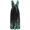 Elegant Women Dress Sleeveless V Neck Evening Party Gown Maxi Long Dress