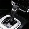 2pcs Carbon Fiber Car Center Gear Shift Knob Case For Porsche Cayenne 04-09
