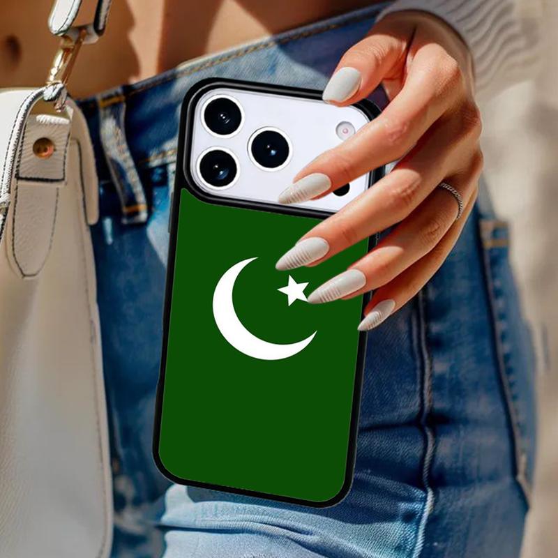 

Pakistan Flag Phone Case For iPhone 17 Air 14 15 13 12 Max Cover For Apple 16e 11 Pro Max Plus Coque iPhone 16pro