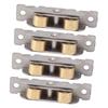 4PCS Heavy Duty Window Rollers Copper Ball Wheels Gliding Door Roller Assembly  Patio Doors