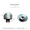 Electric Coconut Grater Head Blade Heavy Duty 12/14Mm Coconut Grater Head Roll Granate Model Coconut Graters Machine Head 1Pc