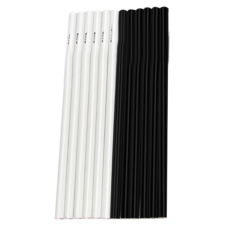 

12Pcs White and Black Charcoal Pencils Set Art Drawing Pencils Sketch Highlight Pencils for Artist Beginner Sketching 1