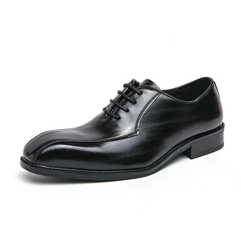Fashion Fashion Walking Elegant Oxford Shoes Classic Men's Leather Casual Shoes British Style Formal Dress Footwear Male Business Shoe