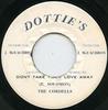 7inch Record CORDELLS  Dont Take Your Love Away NONE Dottie Jamaica Reggae Ska  Dub Used