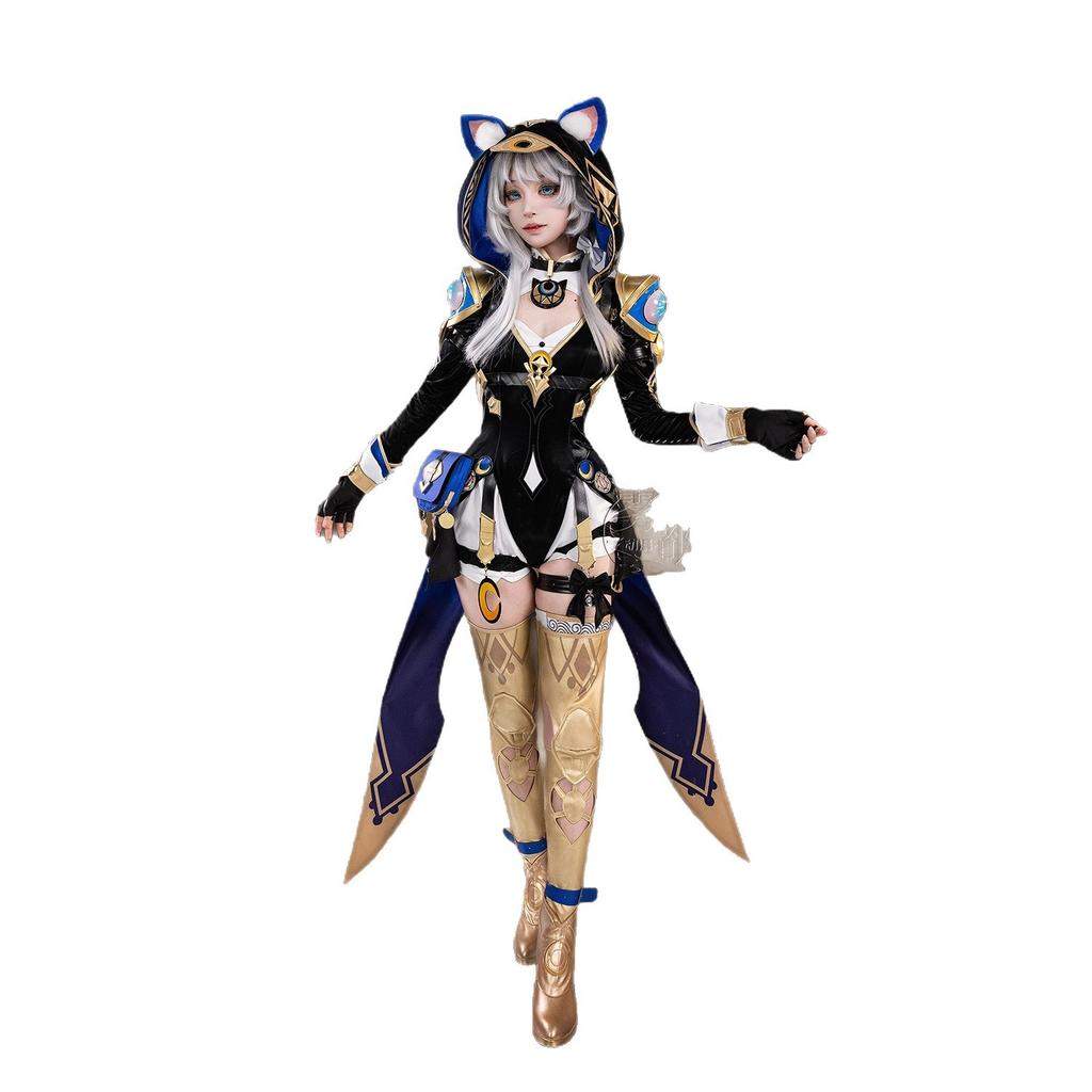 Cipher Cosplay Costume Game Honkai:Star Rail Uniform Halloween Carnival Party Christmas Play Role Clothes Clothing for Women