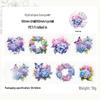 Incontra il Mare di Fiori: Bellissimo nastro washi PET fustellato per diari fai da te e collage