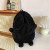Versatile Backpack Plush School Bag Rucksack Daypack for Books Laptops and More