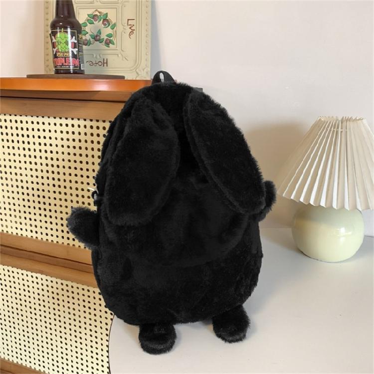 Versatile Backpack Plush School Bag Rucksack Daypack for Books Laptops and More