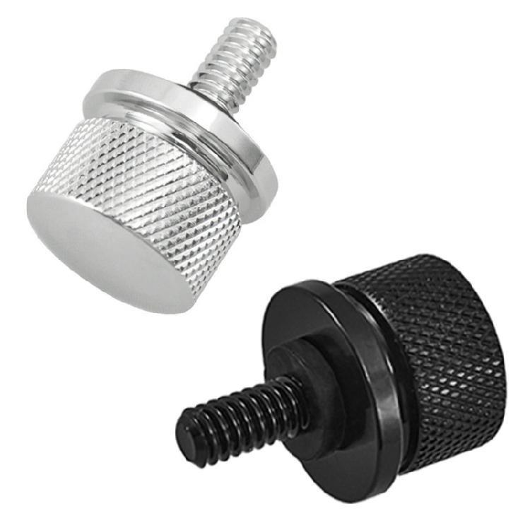 Seat Mounting Bolt Set for Motorcycles, 6 Mm Metal Knurled Screw for Seat Service and Routine Upkeep Work Daily