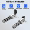 2PCS Engine Variable Valve Timing (VVT) Solenoid Intake Exhaust Compatible with Lexus ES300h GS200t Toyota Avalon Camry Corolla Highlander Scion iM