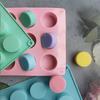 Useful Food Grade Reusable Lightweight Dessert Modeling Button Silicone Mold for Restaurant Cake Mold