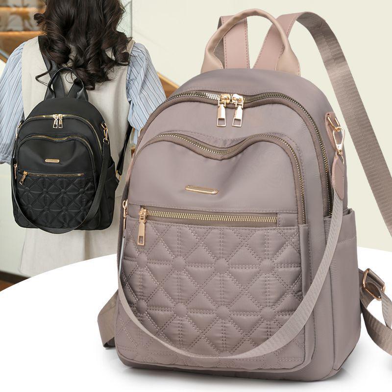 2025 Women's Versatile Oxford Cloth Backpack: Durable, Fashionable, Large Capacity for Travel or School