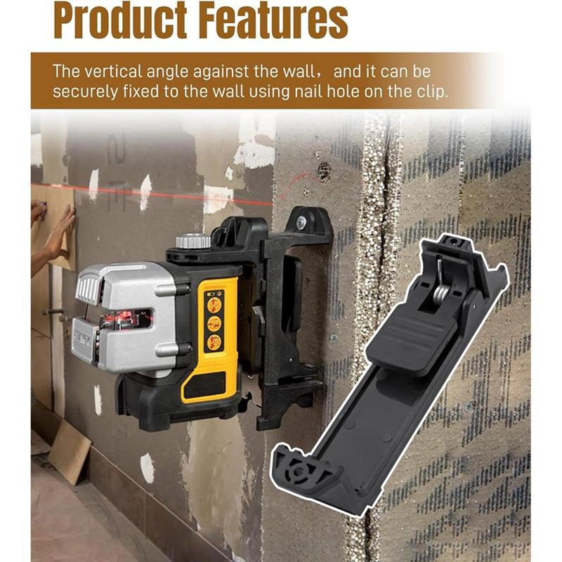 Wandhalterung Wasserwaagenhalterung für Dewalt DW0811LR DW0822LR DW088LG Laserwasserwaagenzubehör