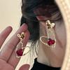 Ethnic Tibetan Tassel Earrings for Women, Miao Silver Long Dangles, Retro Exotic Style, High-Quality.