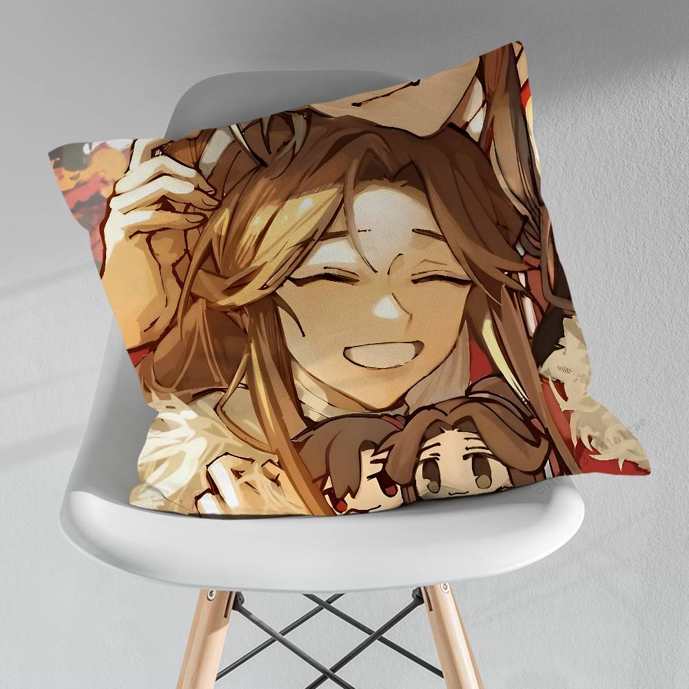 Heavens officials Blessing Pillow Case For 30x30cm45x45cm55x55cm For Home Bedroom Decoration And Protector