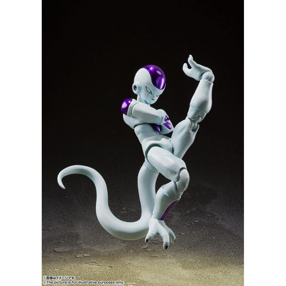 S.H.Figuarts Dragon Ball Z Frieza Fourth Form Approx. 120mm ABS&PVC Painted Movable Figure BAS62977
