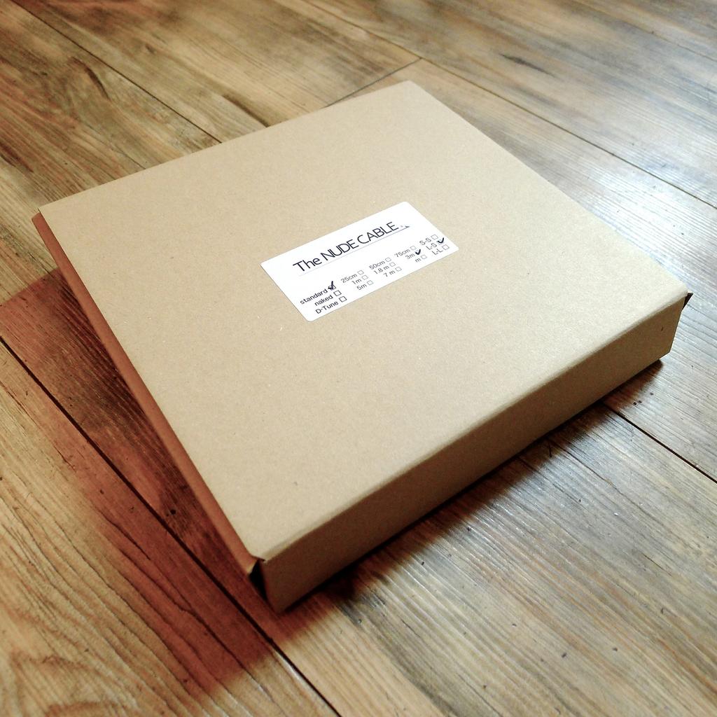 NUDE CABLE 3m Standard Model Shielded Cable for Guitar and Bass S-S