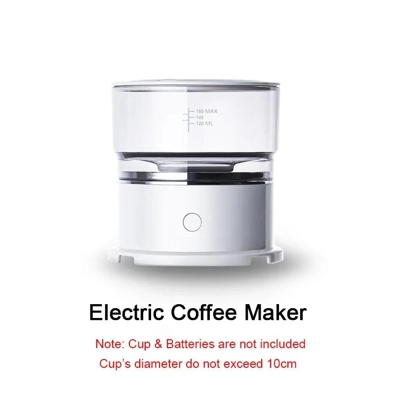 outdoor travel camping manual drip coffee machine gift Hot mini American coffee machine белый