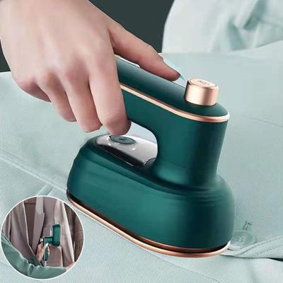 Mini-Handdampfbügeleisen mit klappbarem Griff, 38 W, tragbar, für den trockenen und nassen Gebrauch, Reise-Kleidungsdampfer, Bügelmaschine für zu Hause und auf Reisen