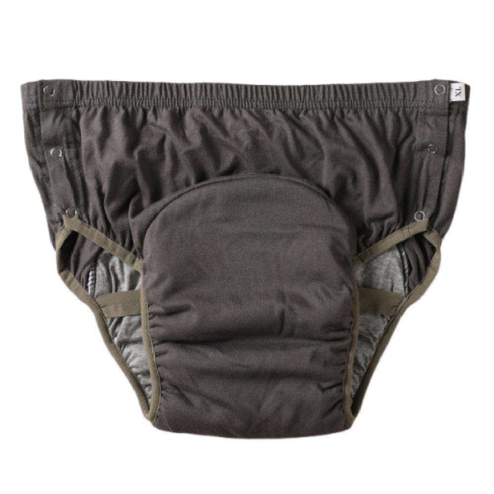 

Регулируемый Моющийся Подгузник Антибактериальные Впитывающие Трусы Графен Взрослые Подгузники Штаны Уход за Пожилыми XXL серый