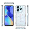 For TECNO Spark 10 Pro Case Precise Cutouts Acrylic TPU Clear Phone Cover with Laser-printed Film